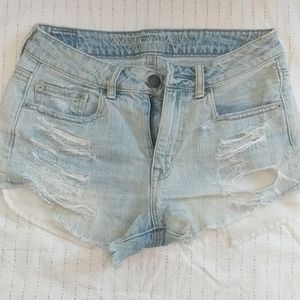 American eagle jean shorts